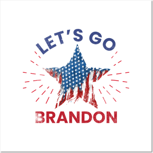 Lets go brandon - america star Posters and Art